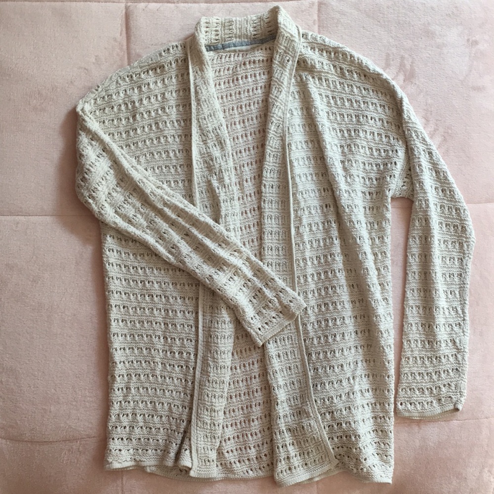 Boho drapey wrap sweater